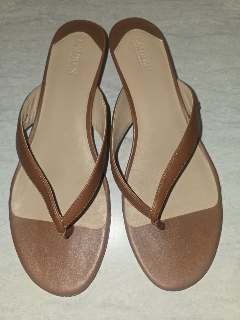 Ralph Lauren 35mm thong sandals - Picture 4 of 7